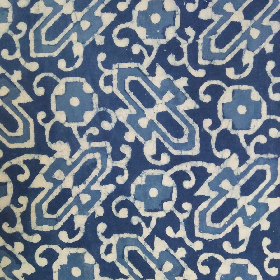 100% Cotton Hand Block Print Cotton Fabric for Garments Dress Making Fabric